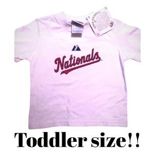 Baseball Wash Nats toddler tee. 9-12mo. NWT 2/$20